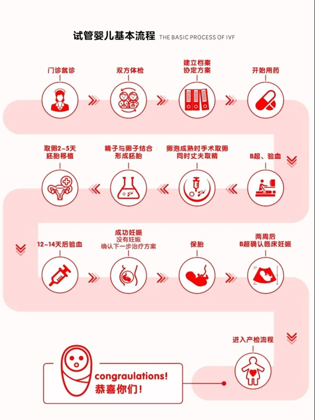 做试管很麻烦？1张图把流程讲明白！,代孕如何操作_代孕生孩子费用多少